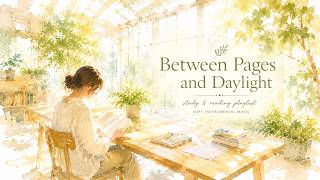 Between Pages and Daylight | Soft Instrumental Music for Study, Reading & Focus screenshot 3