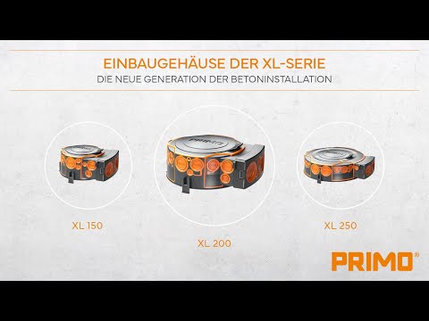 XL Einbaugehäuse Serie - Die neue Generation der Betoninstallation