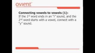 The Accent Diet Lesson 7: Connecting Rules (Accent Modification / Accent Reduction)