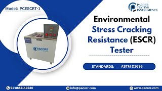 Environmental Stress Cracking Resistance Tester #pacorr #ESCR #qualitycontrol #machine #price