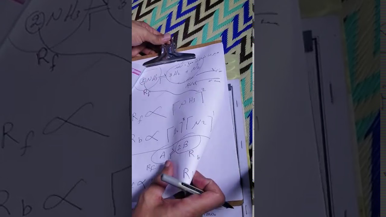 الفصل الثاني | الاتزان الكيميائي 4 | قانون فعل الكتلة وحالة الاتزان