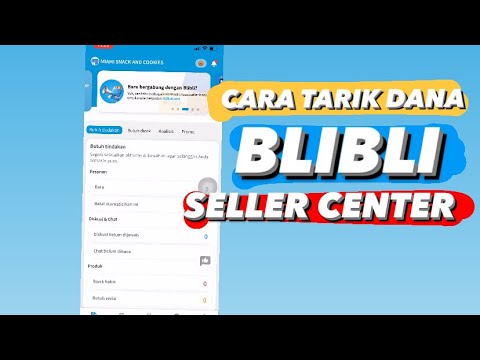 CARA TARIK DANA DARI BLIBLI SELLER | CARA TARIK DANA BLIBLI CENTER