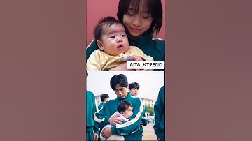Kim jun-hee finaly gave birth !!!!Squid game s2 "222 and 333 have a baby now"