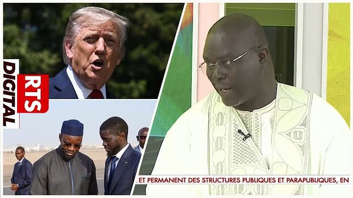 El Hadji Souleymane Diallo de l'ONG Otre Africa revient sur la situation des Sénégalais aux USA