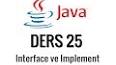 Java'da Arayüzlerin (Interfaces) Kullanımı ile ilgili video