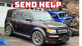 We Bought A Honda Element SC 15 Hours From Home k24A2 swap