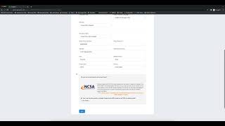 Registering in Gotsport - Select