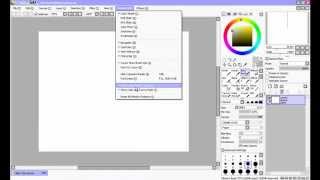 Настраиваем и знакомимся с рабочим местом в Easy Paint Tool SAI Настраиваем и знакомимся с рабочим местом в Easy Paint Tool SAI