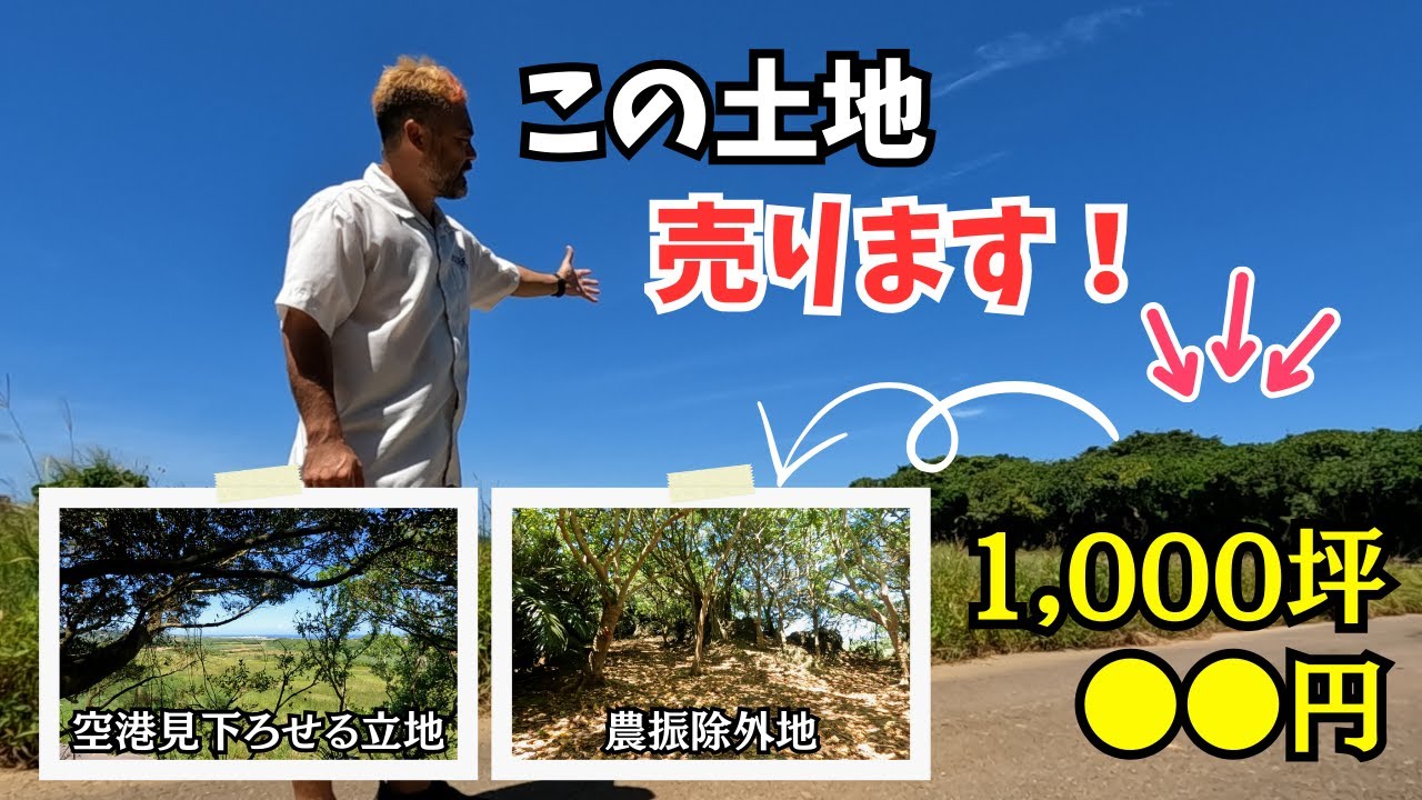 【石垣島】1,000坪の土地幾ら？