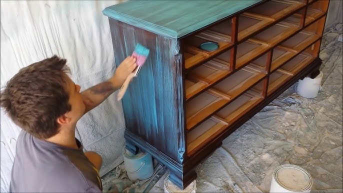 How to Paint Furniture Shabby Chic - Techniques