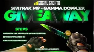 Giveaway Stattrak M9 Gamma Doppler // Sorteo  Stattrak M9 Gamma Doppler