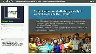 Innovative Work Incentive Practices, Part 12: The Birth of a Fortune 100 Workplace Education Program