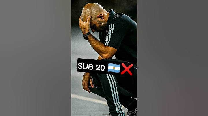 Mascherano SE VA de la SUB 20 🇦🇷❌ #shorts #shortsvideo