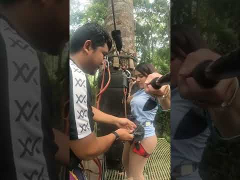 kejadian tak di ingini berlaku pada Baby Shima! saat bermain flying fox!