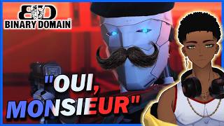 The Most French Robot You've Ever Seen | Krunk Plays: Binary Domain pt.3