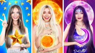 We Adopted Quadruplets in Zodiac Signs || Soft Girl VS Alt Girl VS E-Girl VS Indie Kid screenshot 3