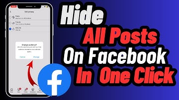 How To Hide All Posts on Facebook in One Click | Hide Facebook Posts Easily (2025 Guide)