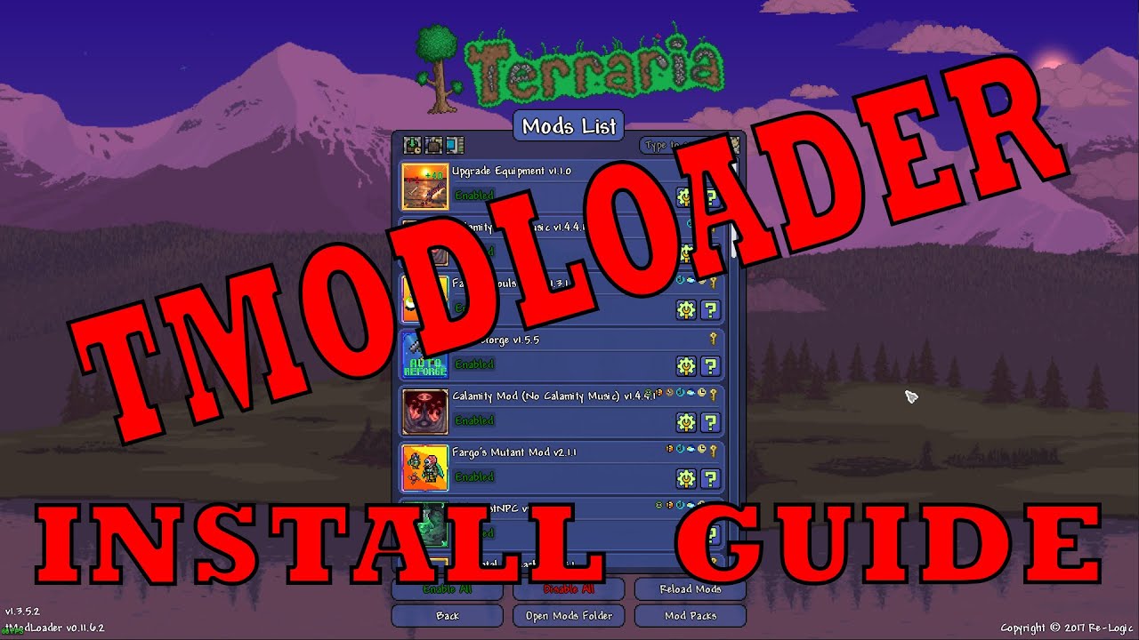 how to get tmodloader for terraria 1.3.5.3