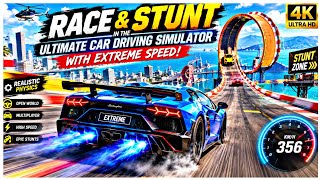 ULTIMATE CAR STUNT RACING 3D 🏎️💨 | High-Speed City Drift & Extreme Jumps Gameplay! 💥 screenshot 3