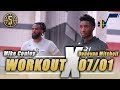 Donovan Mitchell and Mike Conley Utah Jazz Workout