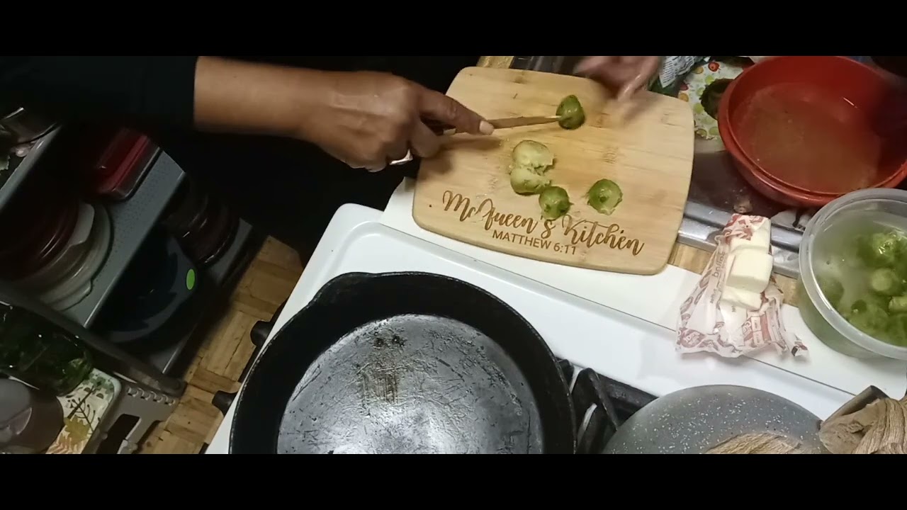 Cutting Brussel Sprouts YouTube