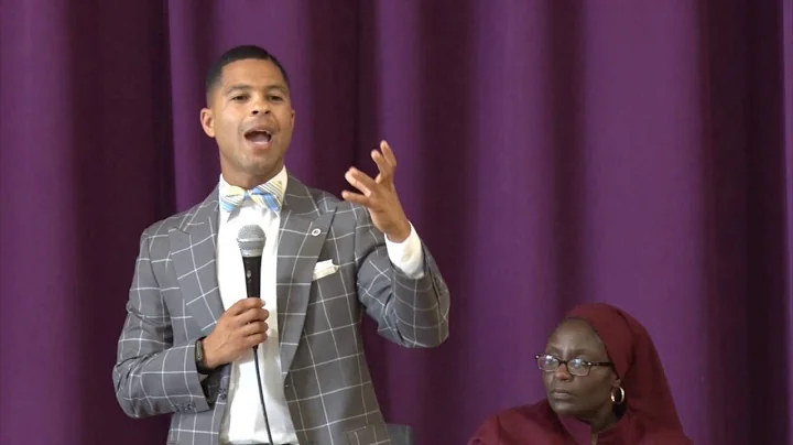 Nuri Muhammad Speaks At Thurgood Marshal High School