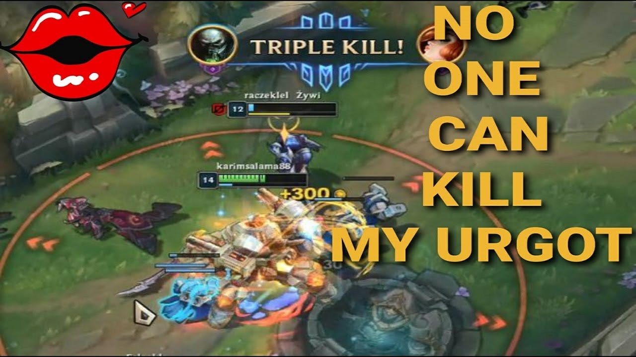 URGOT 16 KILLS 0 DEATH TOP MONSTER SILVER RANK GAME