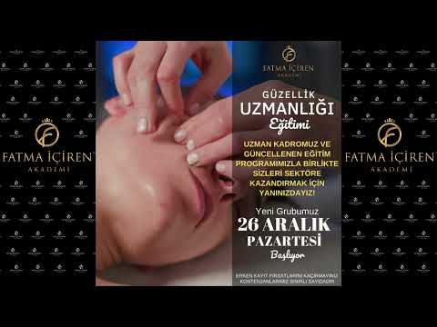 GÜZELLİK UZMANLIĞI EĞİTİMİ  _40_ YENİ AÇILACAK GRUBUMUZ