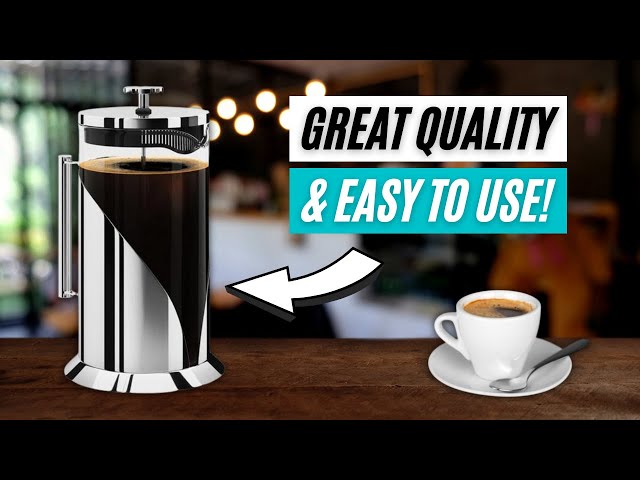 Cafe du Chateau French Press Coffee Maker REVIEW 