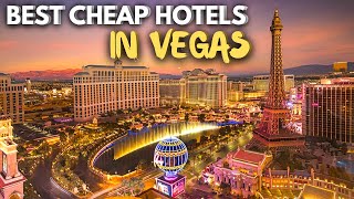 Top 10 Best CHEAP Las Vegas Hotels | LAS VEGAS 2022 by The Travelers Post 26,706 views 2 years ago 7 minutes, 47 seconds