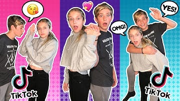Recreating VIRAL Couples TikToks With My CRUSH Challenge ❤️🔥| Walker Bryant