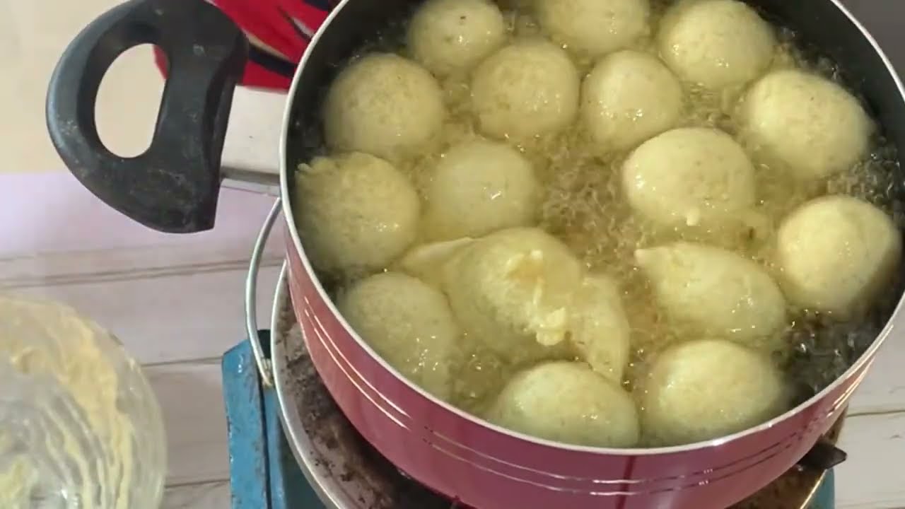 Quick and easy Nigerian puff puff/ bofrot/ street food/ quick and easy