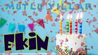 İyi Ki Doğdun Mutlu Yıllar Eki̇n Happy Birthday To You İsme Özel Doğum Günü Şarkınız