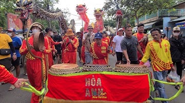 Tổng Hợp Diễu hành Lân Sư Rồng đặc sắc nhất ở Biên Hòa - Lễ Hội Kỳ Yên Đình Tân Lân - Múa Lân 2025