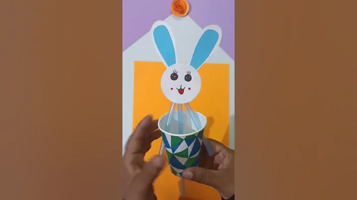 DIY paper craft | best out of waste | toy for kids #shorts