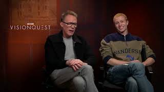 VisionQuest - Paul Bettany & Ruaridh Mollica (Vision & Tommy Maximoff) -  interview