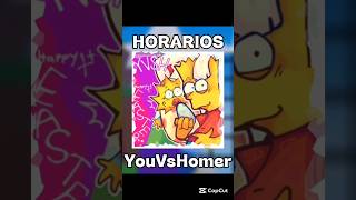 HORARIOS DE EL ADMIN ABUSE DE YOU VS HOMER!