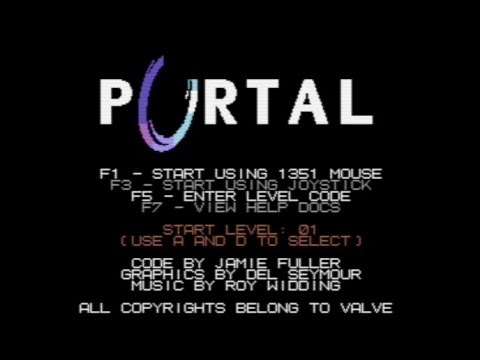 How to Play Portal 64 in Commodore 64 Emulator