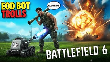 Battlefield 6 EOD Bot Trolling Madness — Grappige clipcompilatie