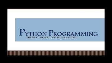 PYTHON programming overview ppt.