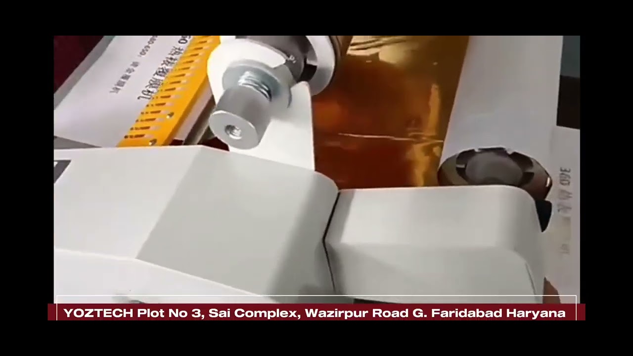 Hot golden foiling machines #goldenfoil #hotlaminator #silverfoil #laminationmachine #yoztech 