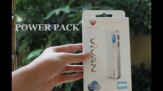 The Best Power Pack Under $60: Vivan 8400mAh Power Bank UNBOXING