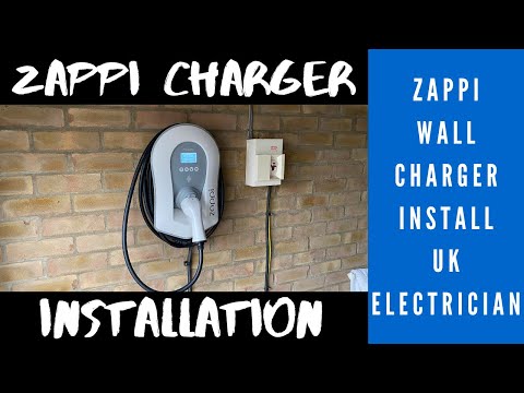 MyEnergi Zappi Electric Vehicle Charge Point Installation
