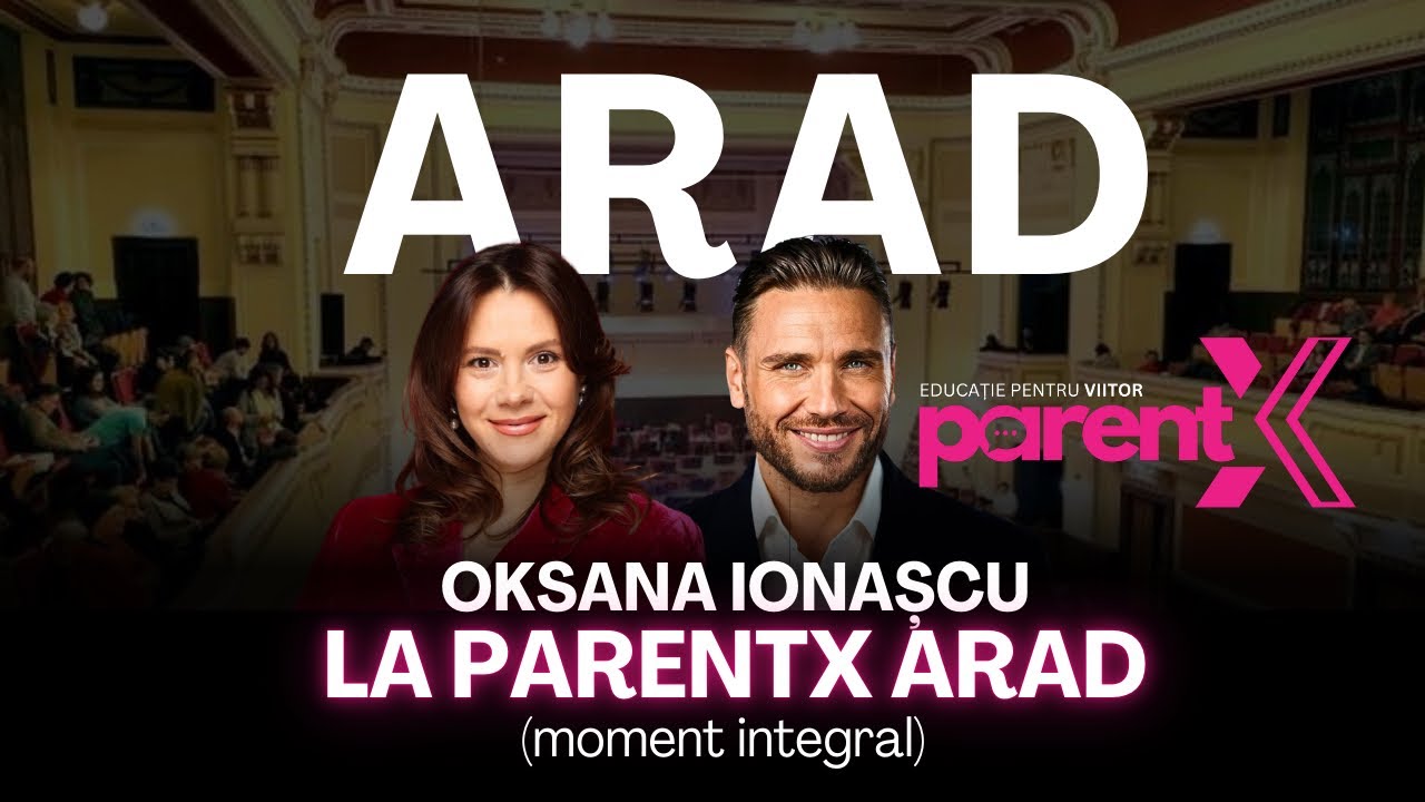 Oksana Ionascu cu Răzvan Vasile la ParentX Arad (moment integral)