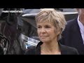Véronique JANNOT était présente aux obsèques de Jean-Paul Belmondo le 10 septembre 2021 à Paris