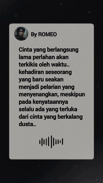 Story WA, Noah - Cinta Bukan Dusta..