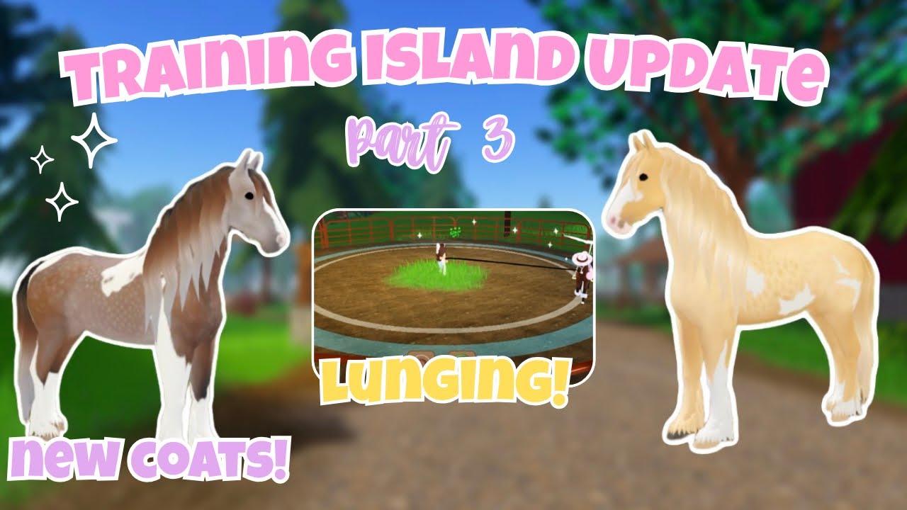 New TRAINING ISLAND Update!✨ | New Activity, Coats and More! | Wild Horse Islands