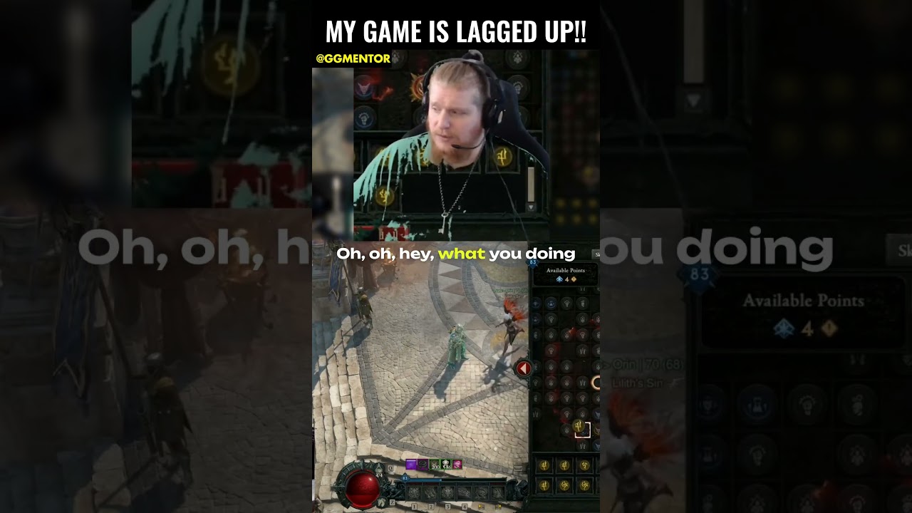 Diablo IV LoH - My Game is lagged up (Singing To The Beat)