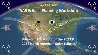 Breakout 1.2: A Tour of the 2023 and 2024 North American Solar Eclipses