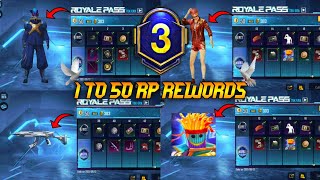 MONTH 3 ROYAL PASS // 1 TO 50 RP // M3 ROYAL PASS PUBG MOBILE ( M3 ROYAL PASS )